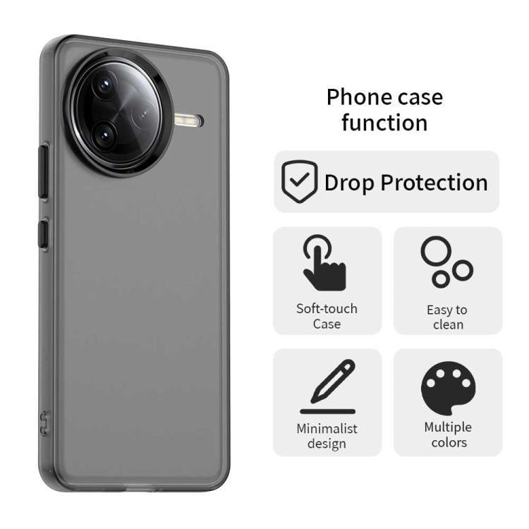 For Redmi K80 Pro / Xiaomi Pcoc F7 Ultra Candy PC Hybrid TPU Shockproof Phone Case