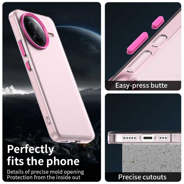 For Redmi K80 Pro / Xiaomi Pcoc F7 Ultra Candy PC Hybrid TPU Shockproof Phone Case