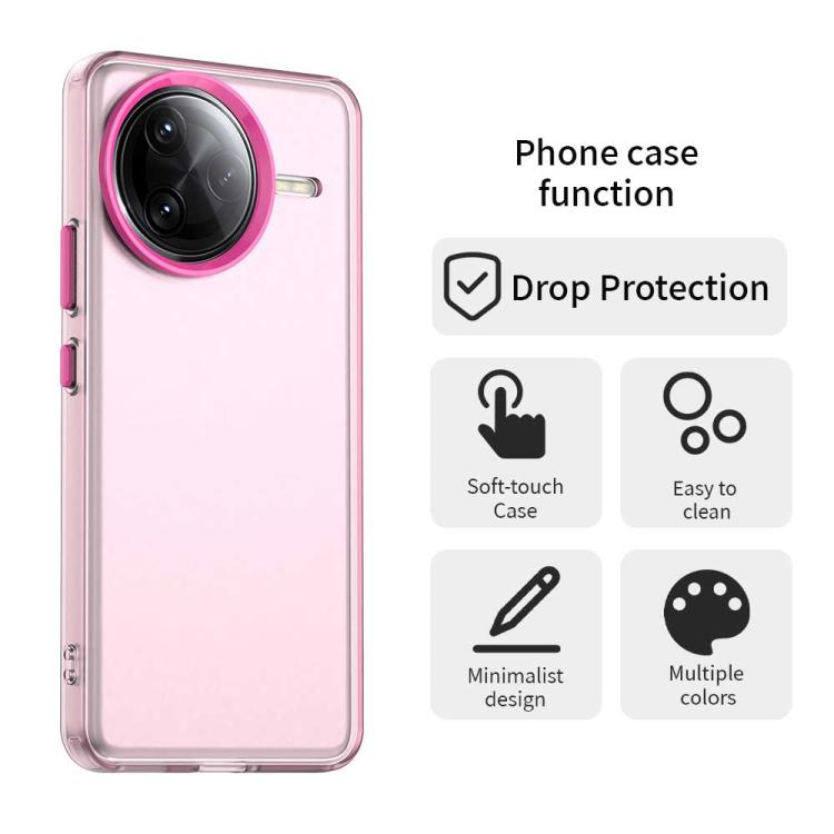 For Redmi K80 Pro / Xiaomi Pcoc F7 Ultra Candy PC Hybrid TPU Shockproof Phone Case