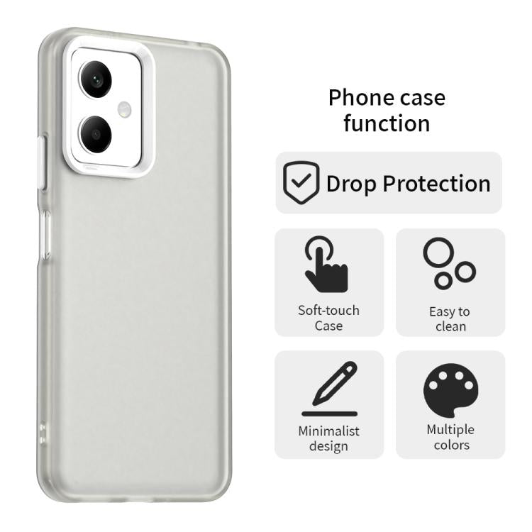 For Redmi Note 12 5G Global / Poco X5 Candy PC Hybrid TPU Shockproof Phone Case