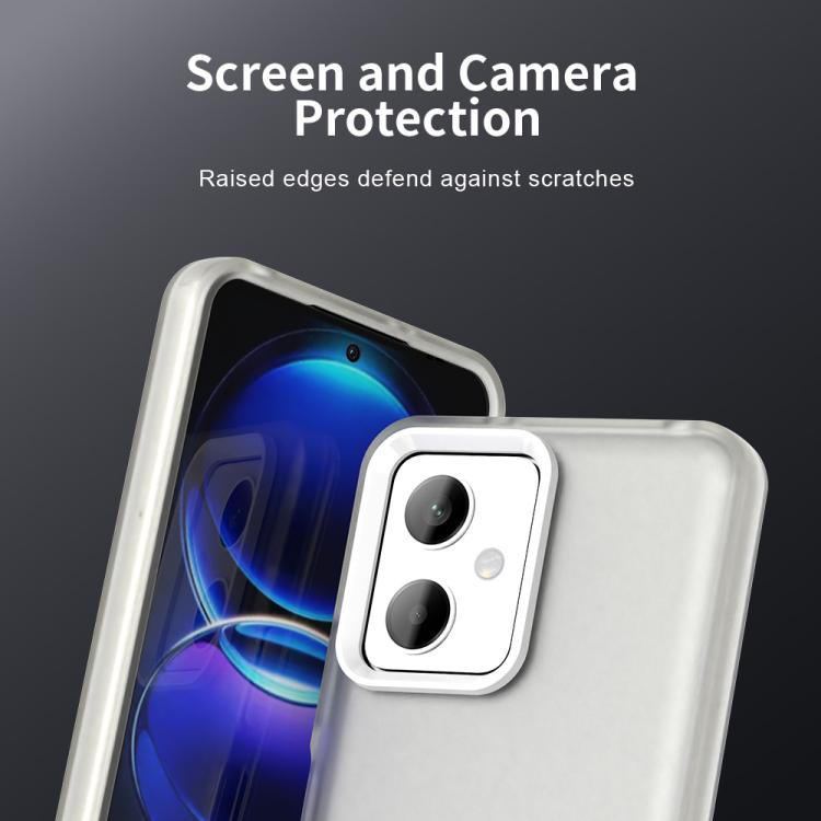 For Redmi Note 12 5G Global / Poco X5 Candy PC Hybrid TPU Shockproof Phone Case