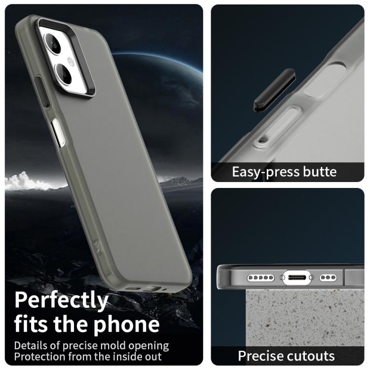 For Redmi Note 12 5G Global / Poco X5 Candy PC Hybrid TPU Shockproof Phone Case