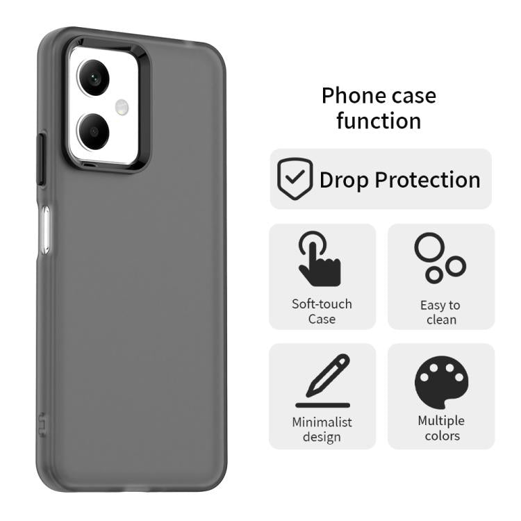 For Redmi Note 12 5G Global / Poco X5 Candy PC Hybrid TPU Shockproof Phone Case