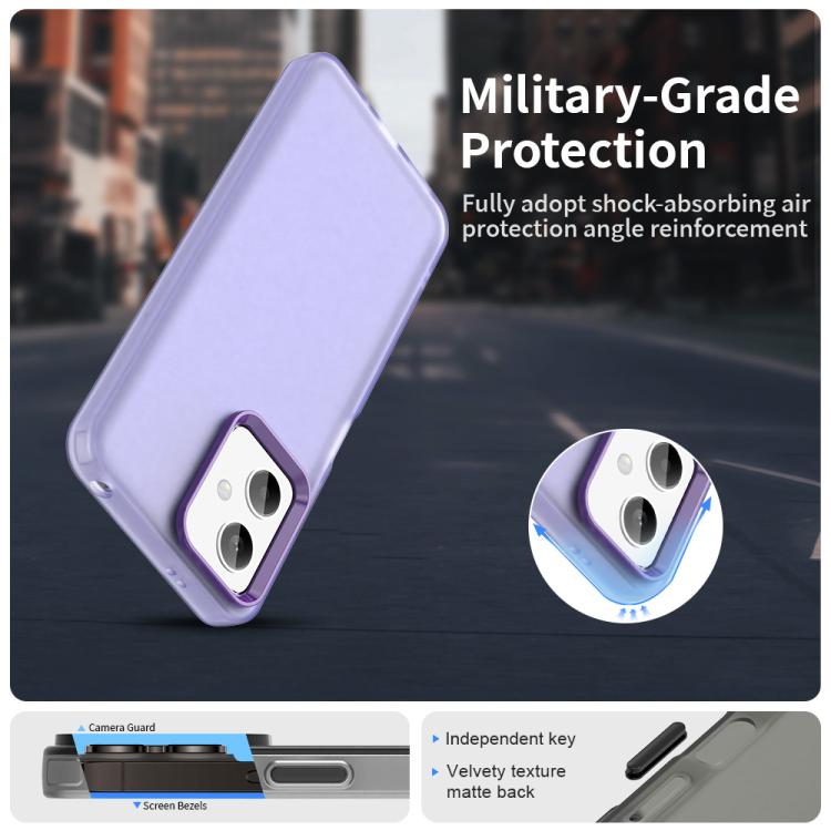 For Redmi Note 12 5G Global / Poco X5 Candy PC Hybrid TPU Shockproof Phone Case