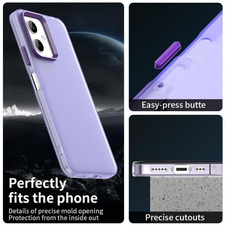 For Redmi Note 12 5G Global / Poco X5 Candy PC Hybrid TPU Shockproof Phone Case