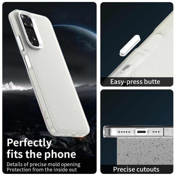 For Redmi Note 11 Global / Note 11S 4G Candy PC Hybrid TPU Shockproof Phone Case