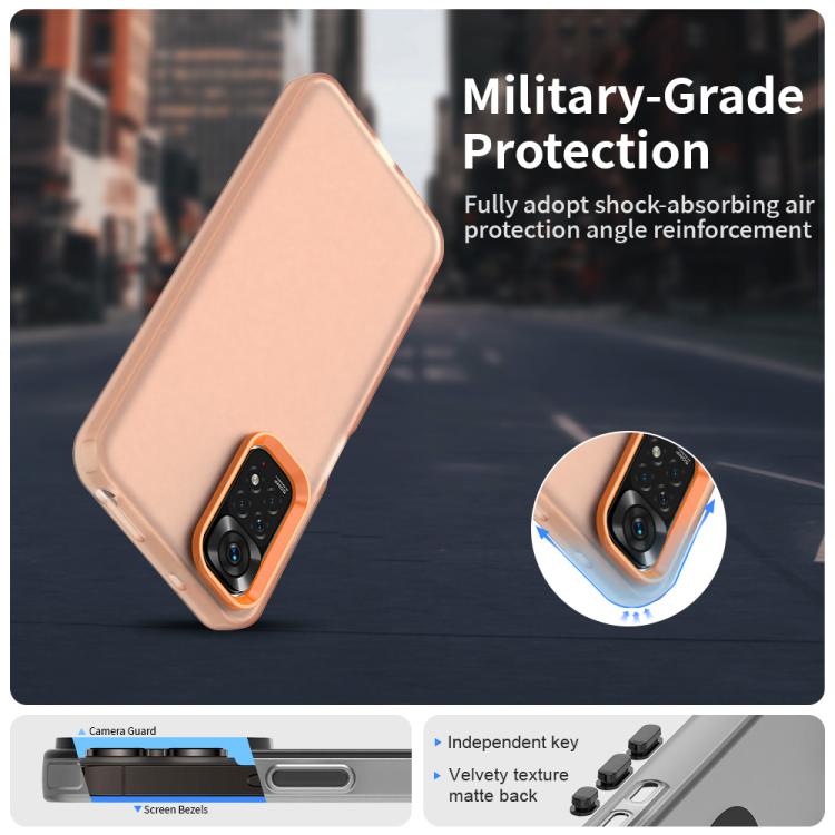 For Redmi Note 11 Global / Note 11S 4G Candy PC Hybrid TPU Shockproof Phone Case