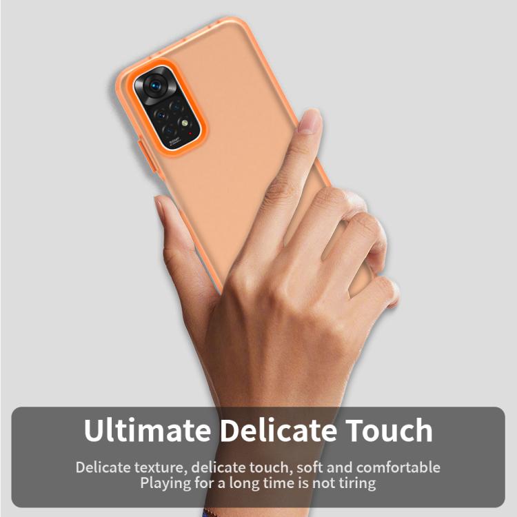 For Redmi Note 11 Global / Note 11S 4G Candy PC Hybrid TPU Shockproof Phone Case