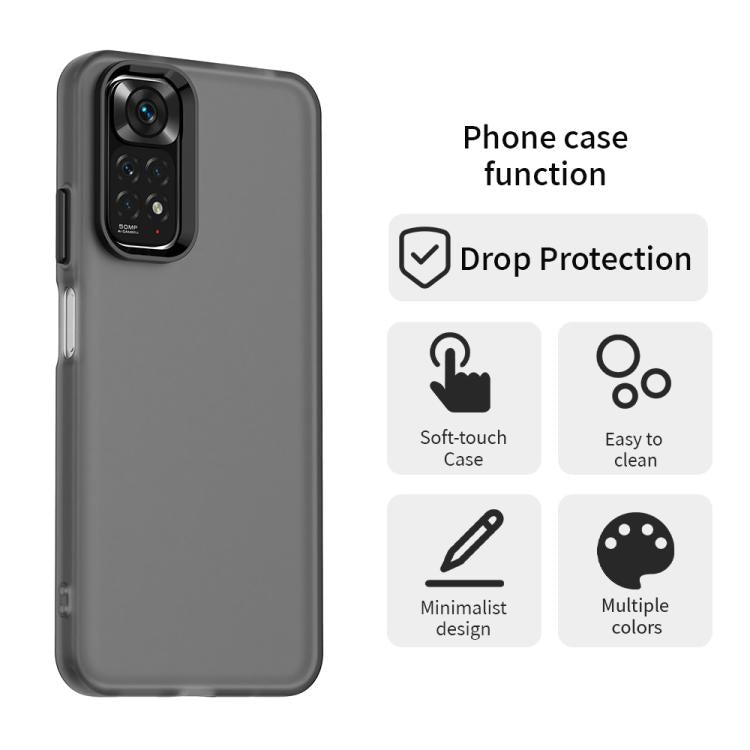 For Redmi Note 11 Global / Note 11S 4G Candy PC Hybrid TPU Shockproof Phone Case