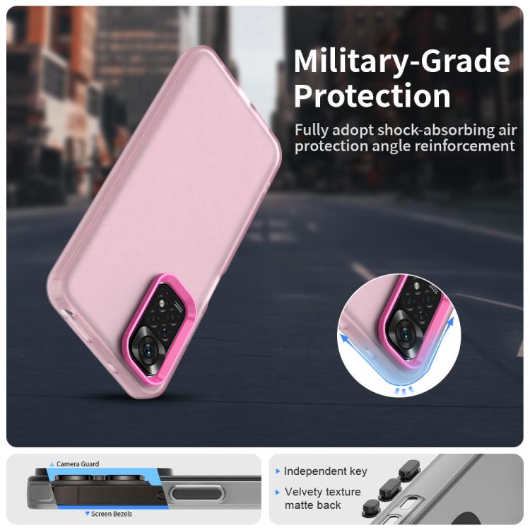 For Redmi Note 11 Global / Note 11S 4G Candy PC Hybrid TPU Shockproof Phone Case