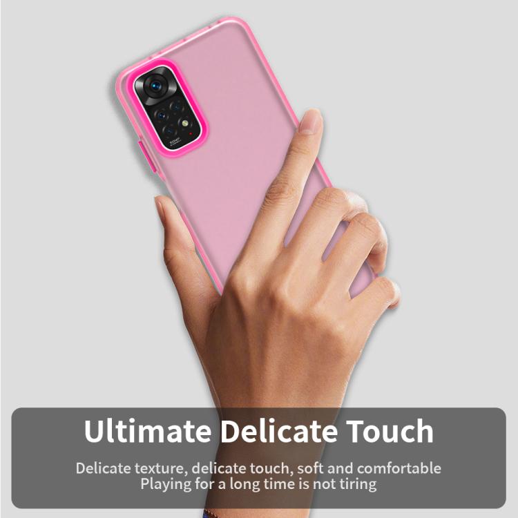 For Redmi Note 11 Global / Note 11S 4G Candy PC Hybrid TPU Shockproof Phone Case