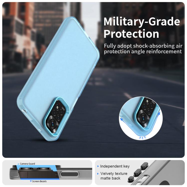 For Redmi Note 11 Global / Note 11S 4G Candy PC Hybrid TPU Shockproof Phone Case