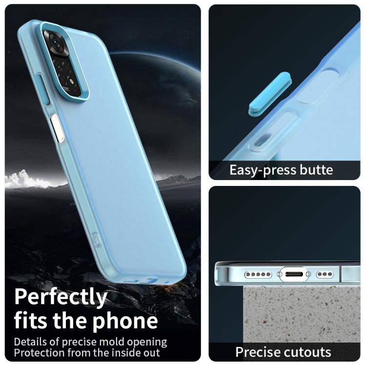For Redmi Note 11 Global / Note 11S 4G Candy PC Hybrid TPU Shockproof Phone Case