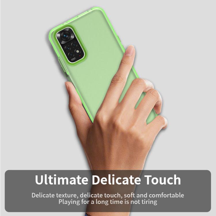 For Redmi Note 11 Global / Note 11S 4G Candy PC Hybrid TPU Shockproof Phone Case