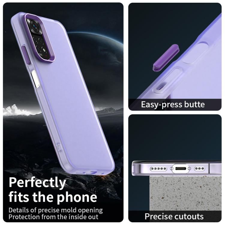 For Redmi Note 11 Global / Note 11S 4G Candy PC Hybrid TPU Shockproof Phone Case