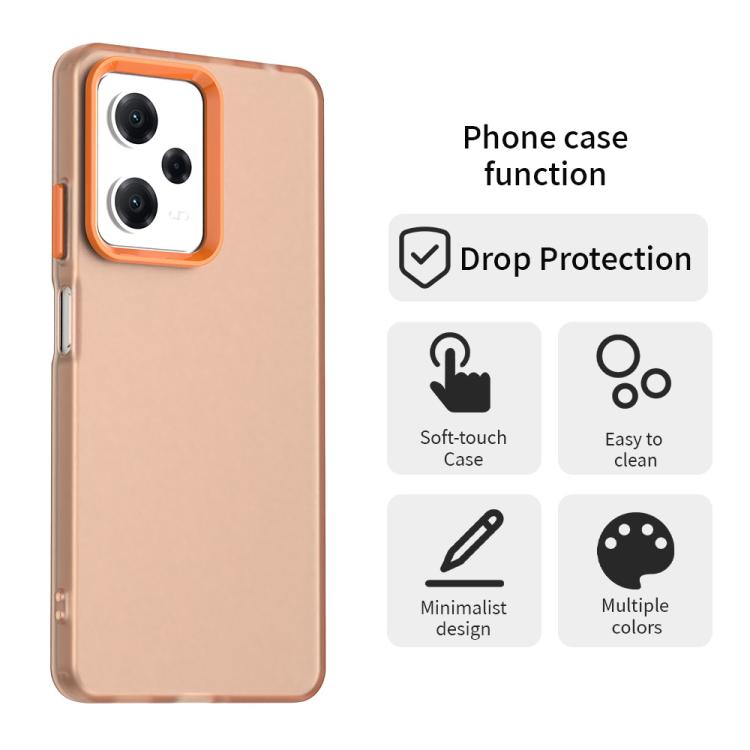 For Redmi Note 12 Pro 5G Global Candy PC Hybrid TPU Shockproof Phone Case