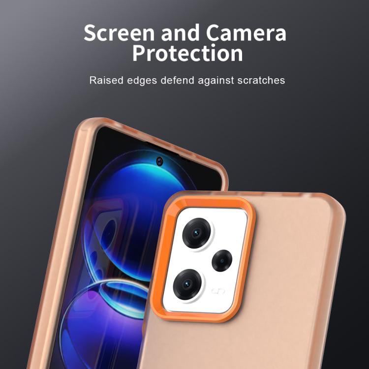 For Redmi Note 12 Pro 5G Global Candy PC Hybrid TPU Shockproof Phone Case