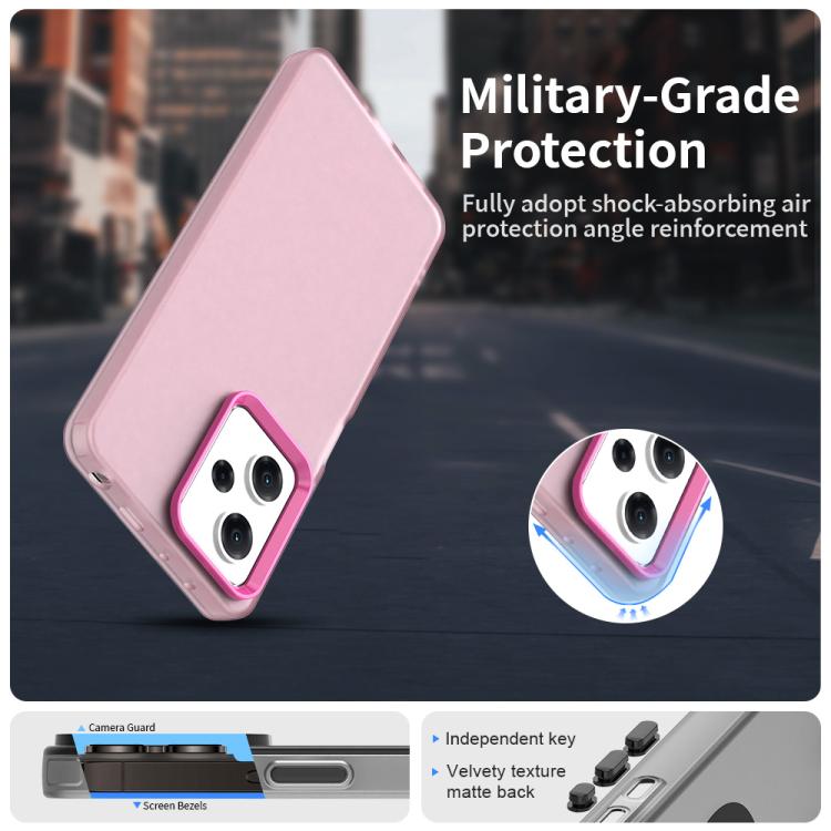 For Redmi Note 12 Pro 5G Global Candy PC Hybrid TPU Shockproof Phone Case