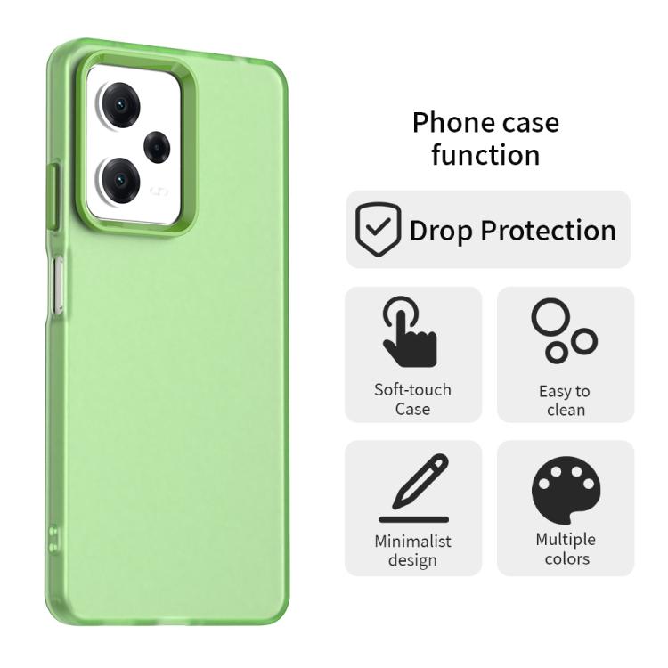 For Redmi Note 12 Pro 5G Global Candy PC Hybrid TPU Shockproof Phone Case