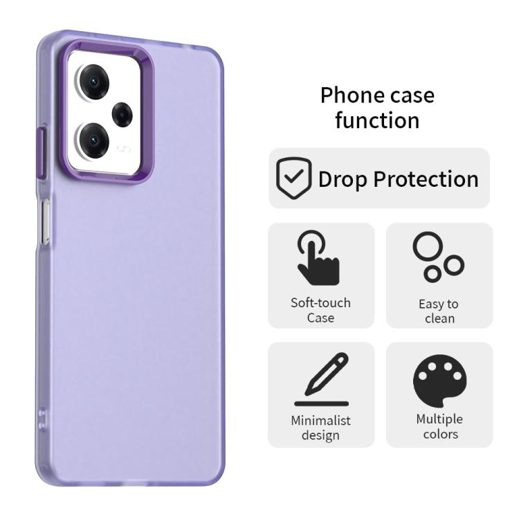 For Redmi Note 12 Pro 5G Global Candy PC Hybrid TPU Shockproof Phone Case