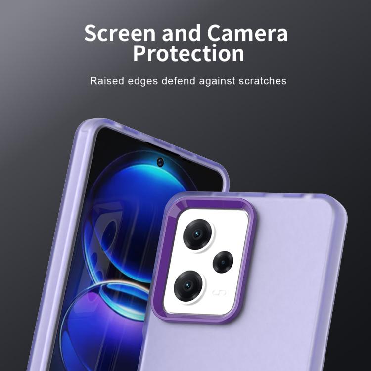 For Redmi Note 12 Pro 5G Global Candy PC Hybrid TPU Shockproof Phone Case