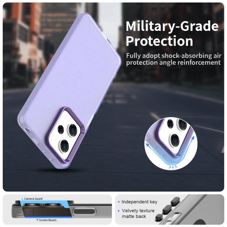 For Redmi Note 12 Pro 5G Global Candy PC Hybrid TPU Shockproof Phone Case