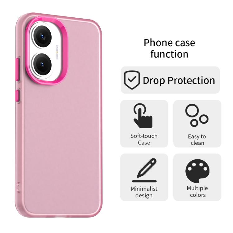 For Redmi Turbo 4 Pro 5G Candy PC Hybrid TPU Shockproof Phone Case