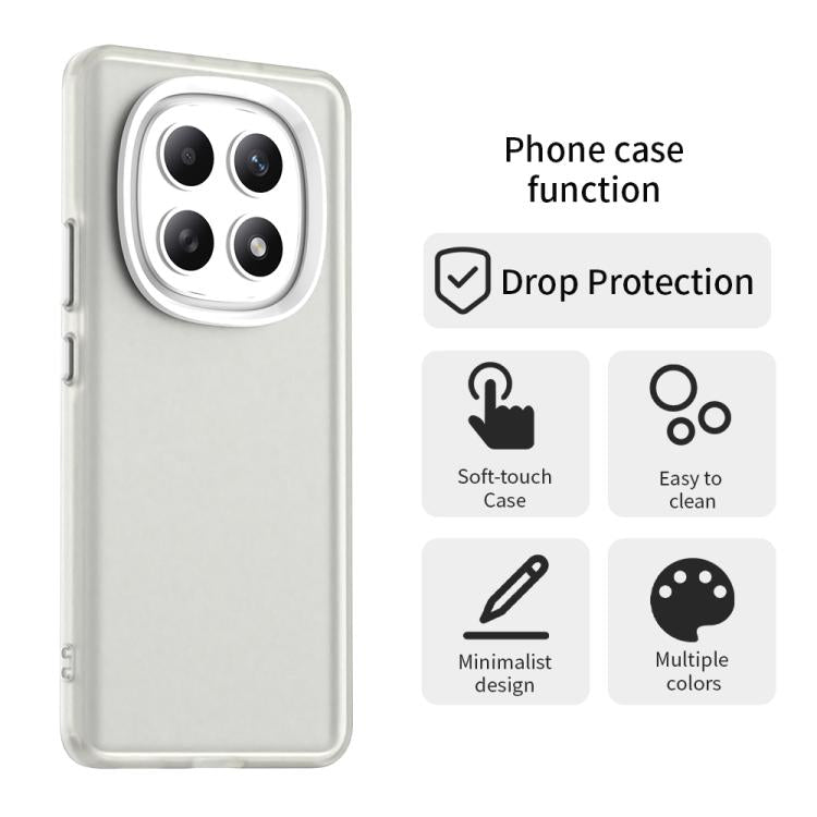 For Redmi Note 15 5G / 4G Global 164mm Candy PC Hybrid TPU Shockproof Phone Case