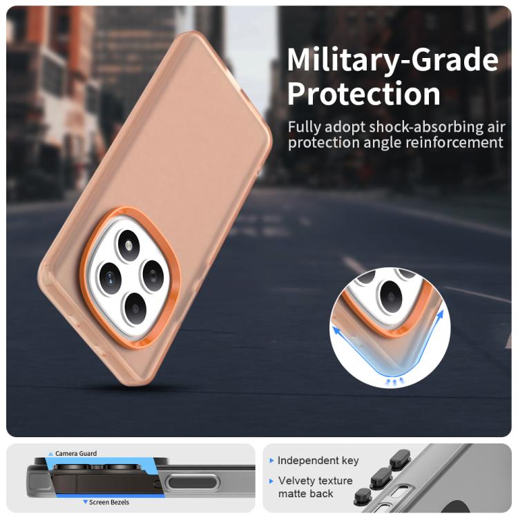 For Redmi Note 15 5G / 4G Global 164mm Candy PC Hybrid TPU Shockproof Phone Case
