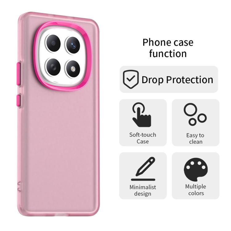 For Redmi Note 15 5G / 4G Global 164mm Candy PC Hybrid TPU Shockproof Phone Case