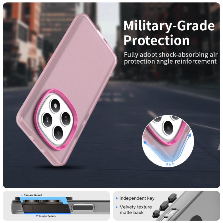 For Redmi Note 15 5G / 4G Global 164mm Candy PC Hybrid TPU Shockproof Phone Case