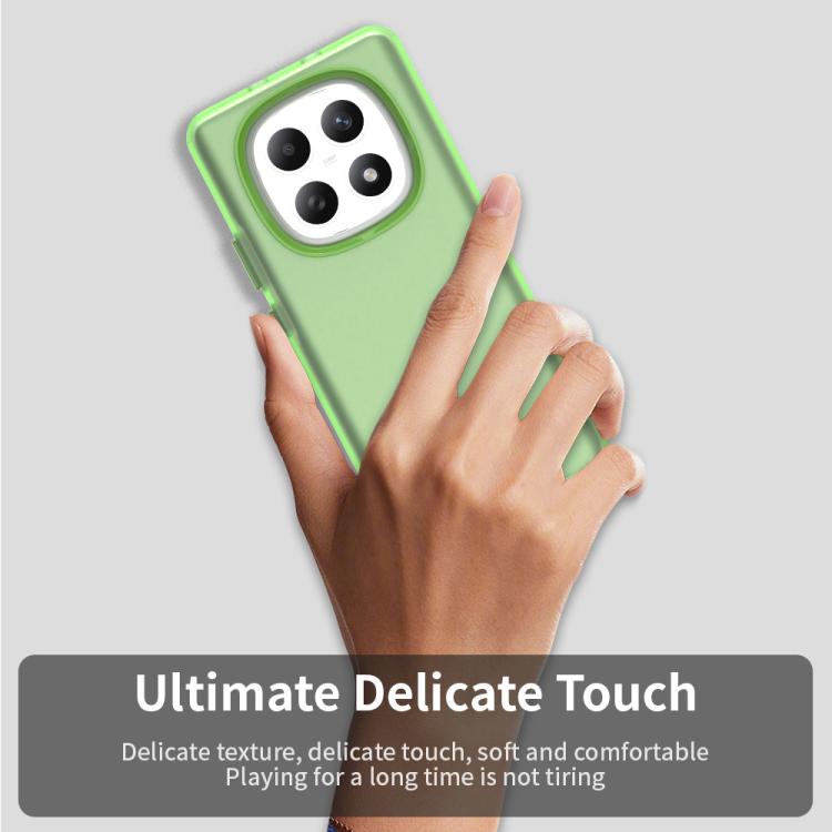 For Redmi Note 15 5G / 4G Global 164mm Candy PC Hybrid TPU Shockproof Phone Case