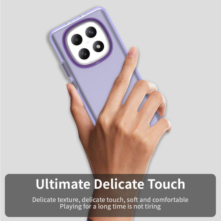 For Redmi Note 15 5G / 4G Global 164mm Candy PC Hybrid TPU Shockproof Phone Case