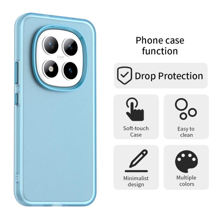 For Redmi Note 15 Pro+ 5G Global 163.3mm Candy PC Hybrid TPU Shockproof Phone Case