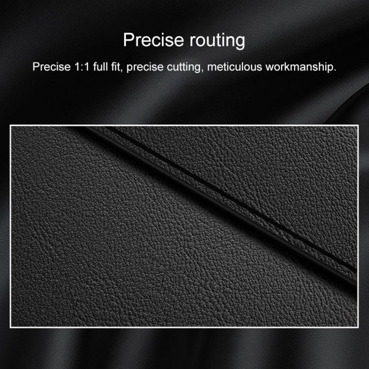 For Huawei Mate Xs / X Foldable Cowhide Leather Business Shckproof Horizontal Flip Case