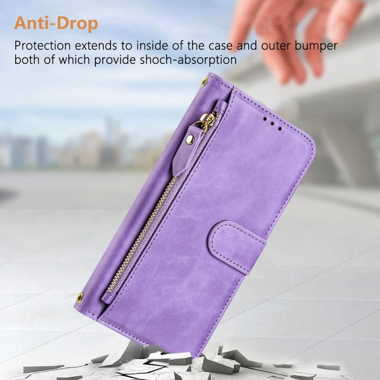 For Ulefone Note 14 Multi-Card Slots Zipper Wallet Leather Phone Case