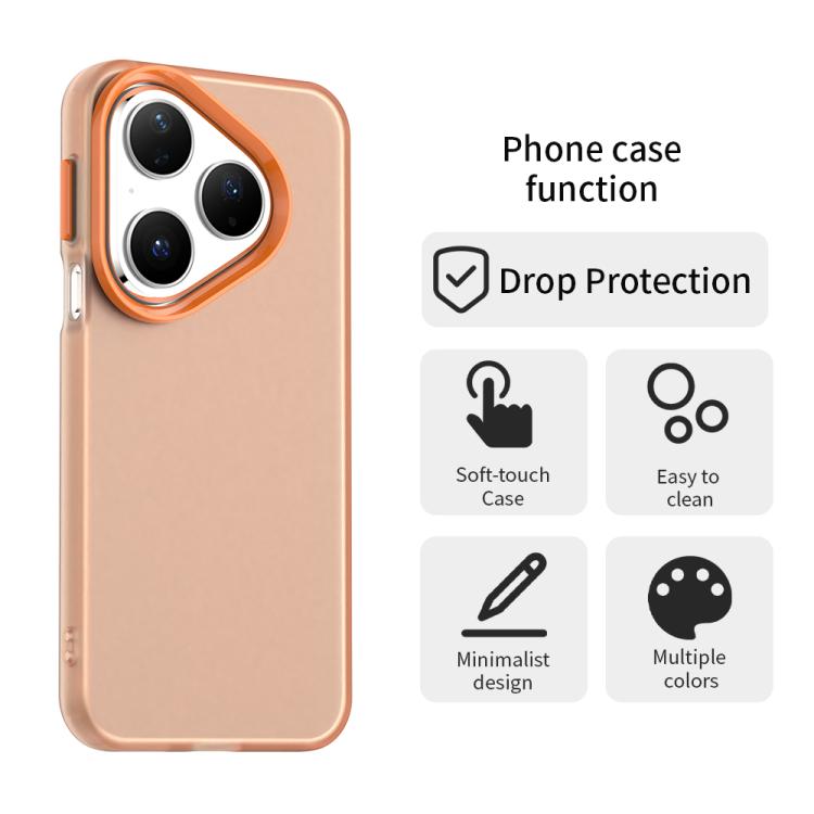 For Huawei Pura 80 Candy PC Hybrid TPU Shockproof Phone Case