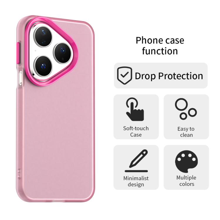 For Huawei Pura 80 Candy PC Hybrid TPU Shockproof Phone Case