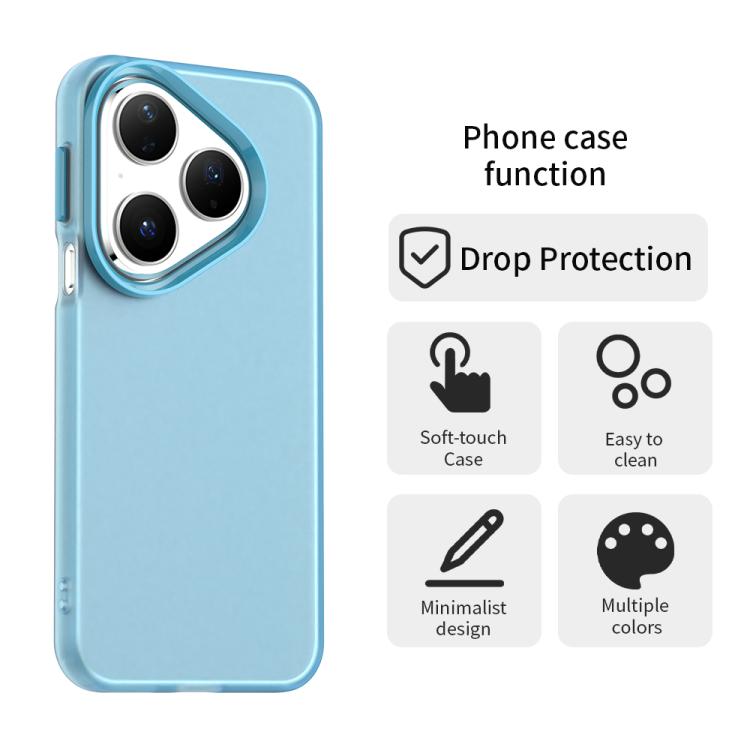 For Huawei Pura 80 Candy PC Hybrid TPU Shockproof Phone Case