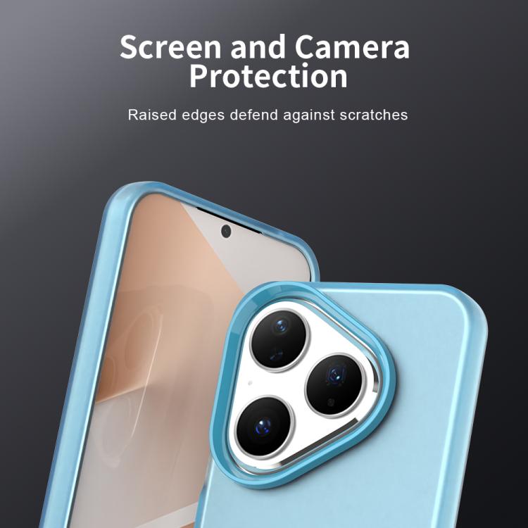 For Huawei Pura 80 Candy PC Hybrid TPU Shockproof Phone Case