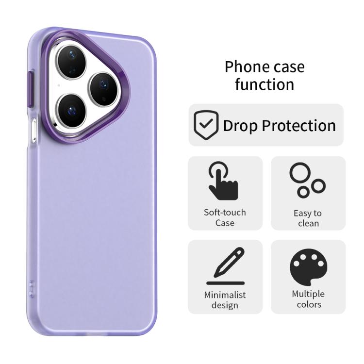 For Huawei Pura 80 Candy PC Hybrid TPU Shockproof Phone Case