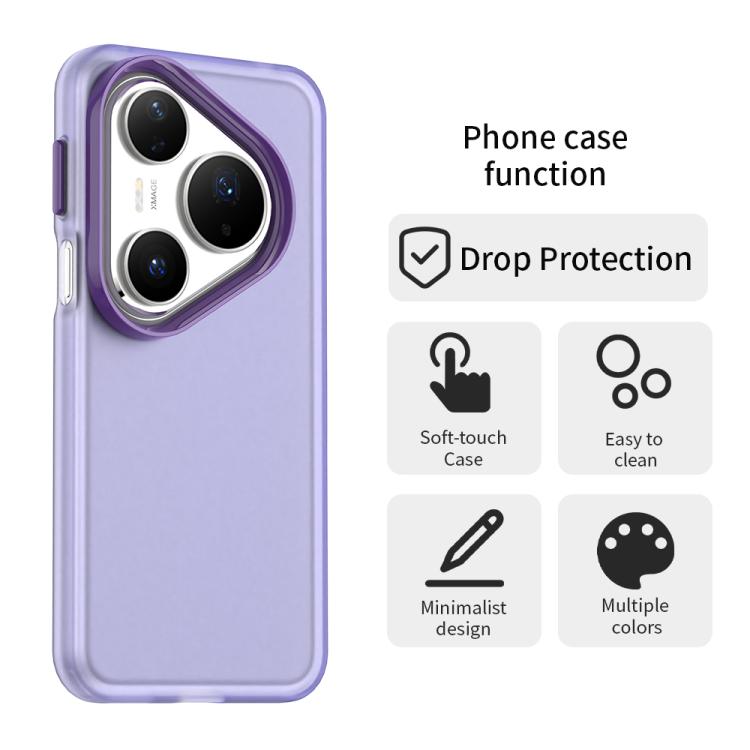 For Huawei Pura 80 Pro Candy PC Hybrid TPU Shockproof Phone Case