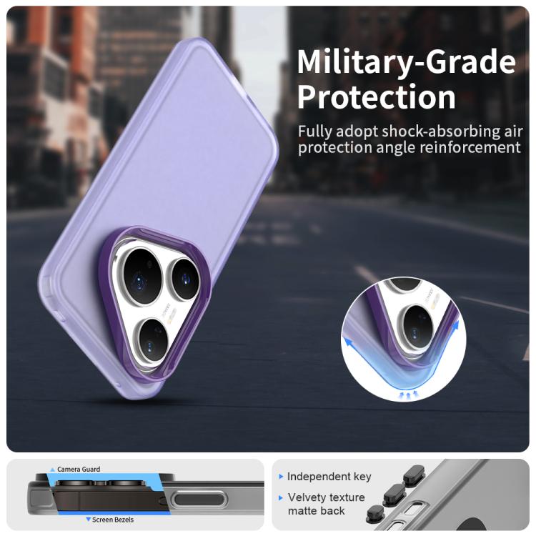 For Huawei Pura 80 Pro Candy PC Hybrid TPU Shockproof Phone Case