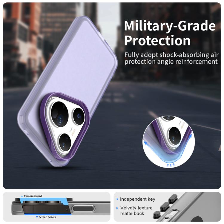 For Huawei Pura 80 Ultra Candy PC Hybrid TPU Shockproof Phone Case