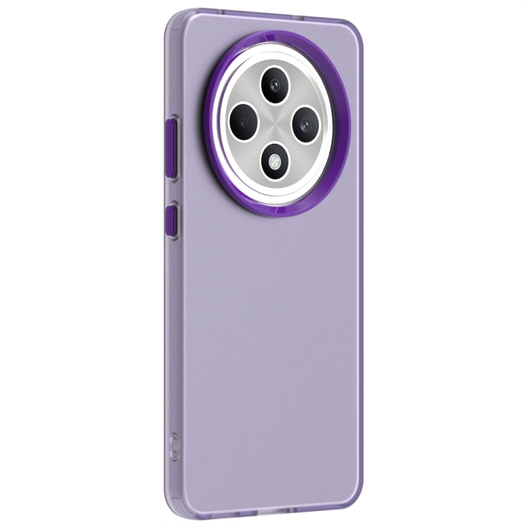 For OPPO Reno12 F 4G Candy PC Hybrid TPU Shockproof Phone Case