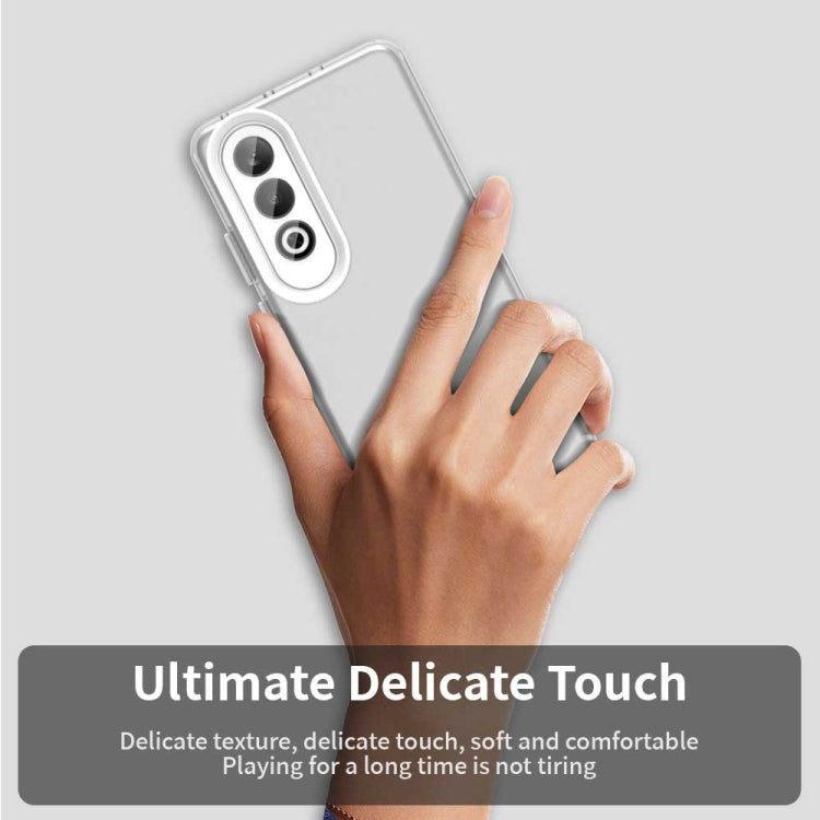 For OPPO K12 Plus Candy PC Hybrid TPU Shockproof Phone Case