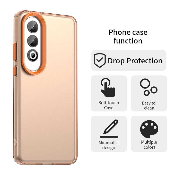 For OPPO K12 Plus Candy PC Hybrid TPU Shockproof Phone Case