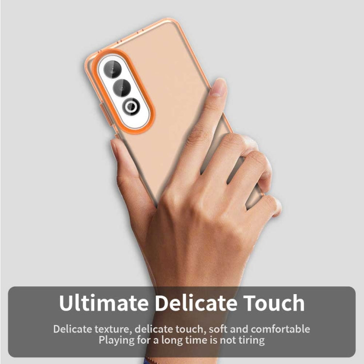 For OPPO K12 Plus Candy PC Hybrid TPU Shockproof Phone Case