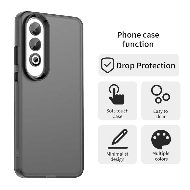 For OPPO K12 Plus Candy PC Hybrid TPU Shockproof Phone Case