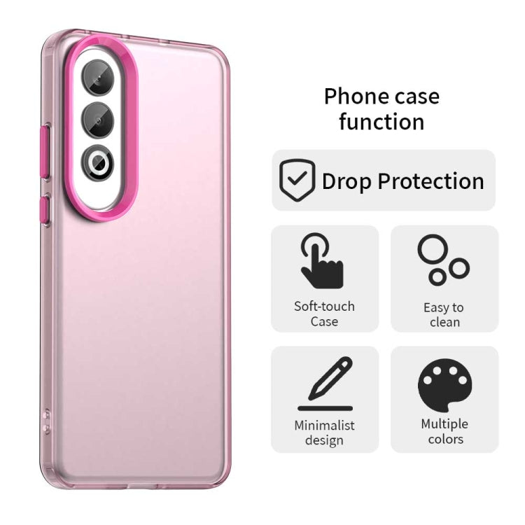 For OPPO K12 Plus Candy PC Hybrid TPU Shockproof Phone Case